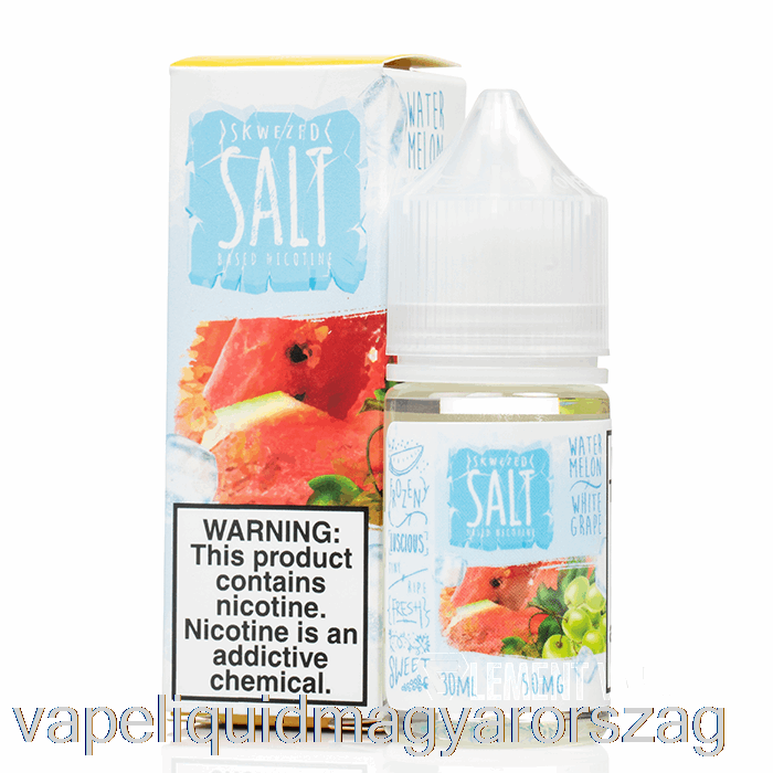 Jeges Görögdinnye Fehér Szőlő - Szelet Só - 30 Ml 50 Mg Vape E Cigi